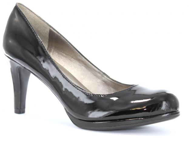 Factory Shoe Online : Women  Dress - Naturalizer Lennox Black Shiny