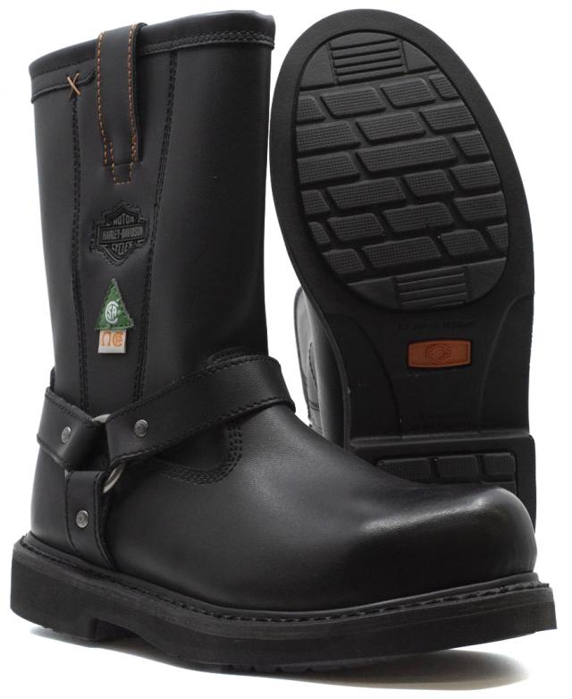 harley davidson bill steel toe boots