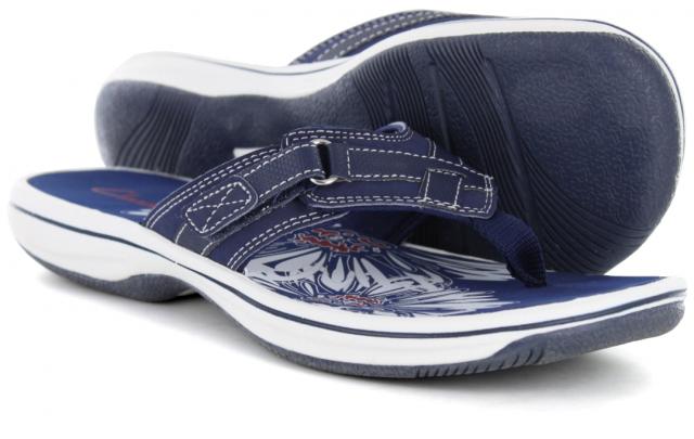 clarks breeze sea navy