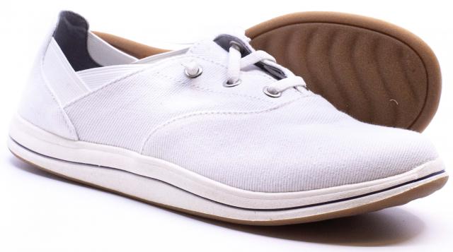 Factory Shoe Online : > - Clarks Breeze Ave Wide White