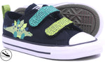 Black/White/Neon Mantis Green