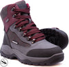 Charcoal/Burgundy