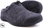 Charcoal Grey Felt Black